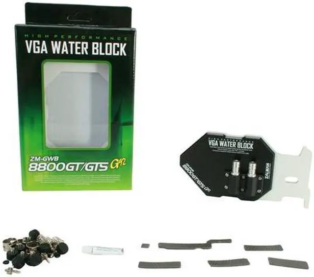 Alt view image 5 of 5 - ZALMAN ZM-GWB8800 GST/G92 GPU Water Block