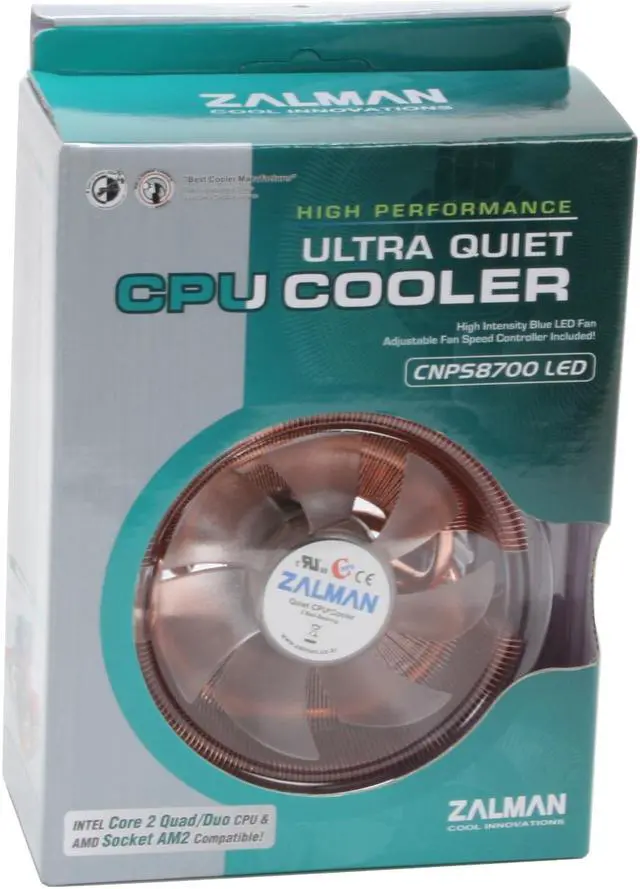 Alt view image 5 of 5 - ZALMAN CNPS8700 2 Ball CPU Cooler