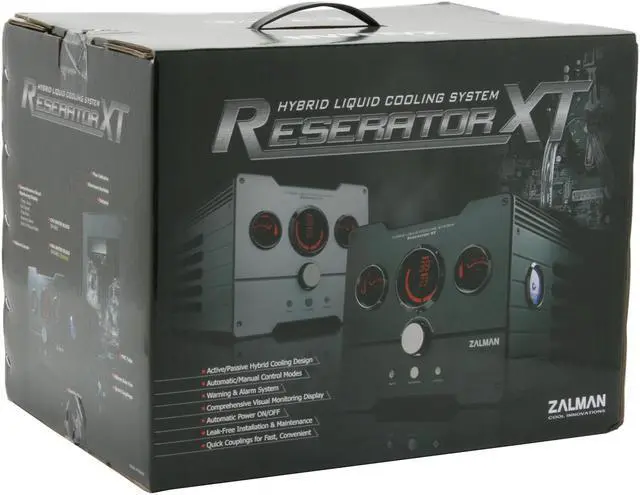 Alt view image 11 of 11 - ZALMAN Reserator XT BK Black Reserator (Reservoir+Radiator+Water Pump) Water Cooling System