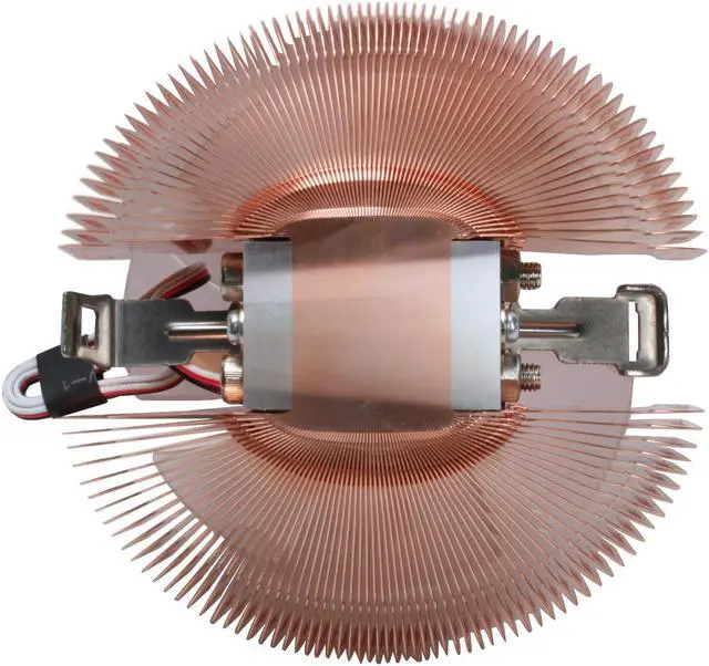 Alt view image 4 of 9 - ZALMAN CNPS 7500 Cu LED 110mm 2 Ball CPU Cooler