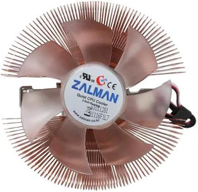 Alt view image 5 of 9 - ZALMAN CNPS 7500 Cu LED 110mm 2 Ball CPU Cooler