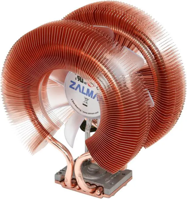 Main image of ZALMAN CNPS9900ALED 120mm 2 Ball Low-noise Blue LED CPU Cooler