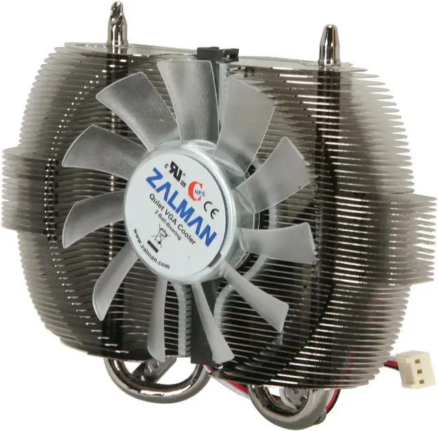 Alt view image 2 of 6 - ZALMAN VF950 LED 2 Ball VGA Cooler