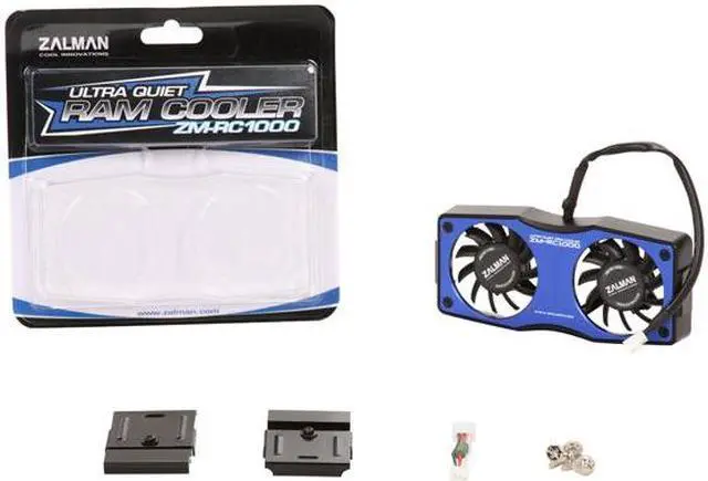 Alt view image 5 of 5 - ZALMAN ZM-RC1000 BL Aluminum / ABS / Steel Fans