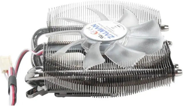 Alt view image 3 of 6 - Zalman VF2000 LED Dual-purpose hybrid-cooler for VGA or CPU Cooling