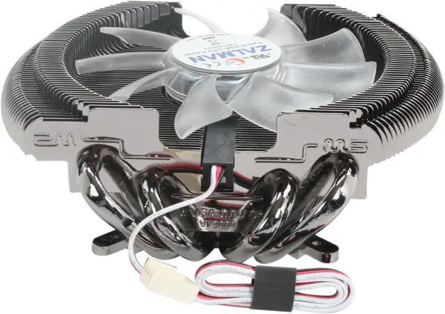 Alt view image 4 of 6 - Zalman VF2000 LED Dual-purpose hybrid-cooler for VGA or CPU Cooling