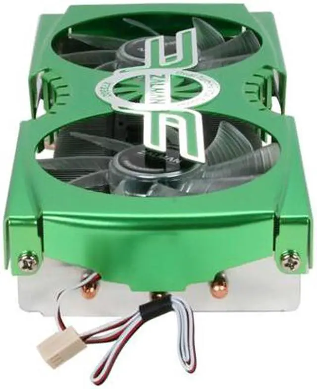Alt view image 4 of 6 - ZALMAN VF3000F(GTX470/465) VGA Cooler with dual 92mm fans, Fan Mate 2, Super Thermal Grease, IHD technology, Nvidia Fermi GTX470 and GTX 465