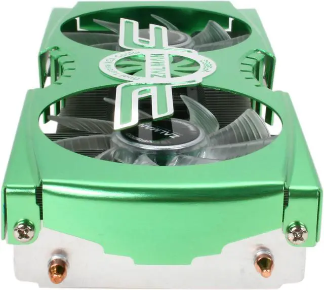 Alt view image 3 of 5 - ZALMAN VF3000F(GTX480) VGA Cooler with dual 92mm fans, Fan Mate 2, Super Thermal Grease, IHD technology, Nvidia Fermi GTX480
