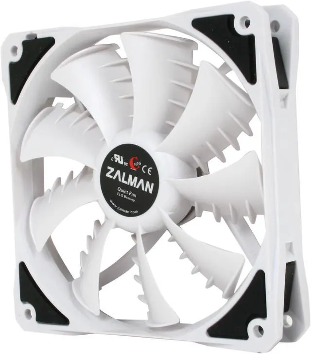 Main image of ZALMAN SF3 120mm Shark's Fin Blade ELQ (EverLasting Quiet) Bearing Case Fan