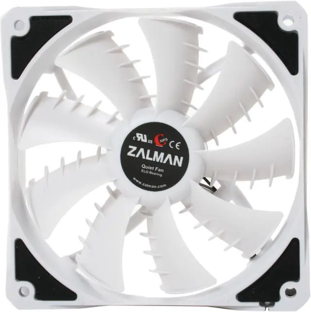 Alt view image 2 of 6 - ZALMAN SF3 120mm Shark's Fin Blade ELQ (EverLasting Quiet) Bearing Case Fan