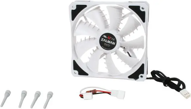 Alt view image 5 of 6 - ZALMAN SF3 120mm Shark's Fin Blade ELQ (EverLasting Quiet) Bearing Case Fan