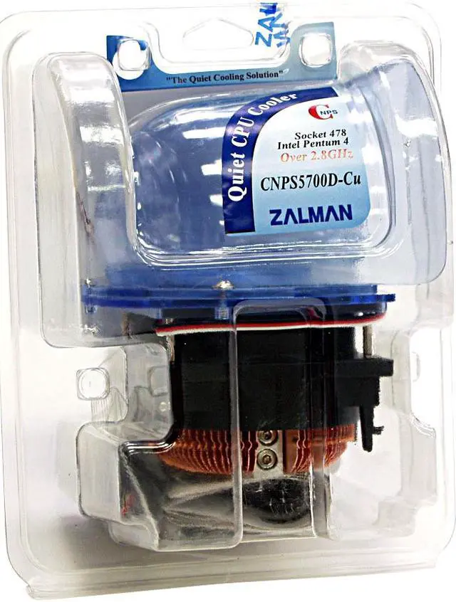 Alt view image 4 of 4 - ZALMAN CNPS5700D-CU 65mm 2 Ball CPU Cooling Fan/Heatsink