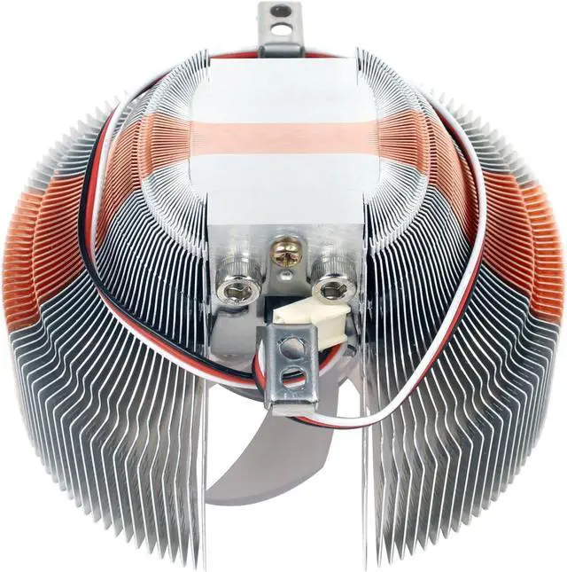 Alt view image 3 of 5 - ZALMAN CNPS7000B-AlCu LED 2 Ball Cooling Fan