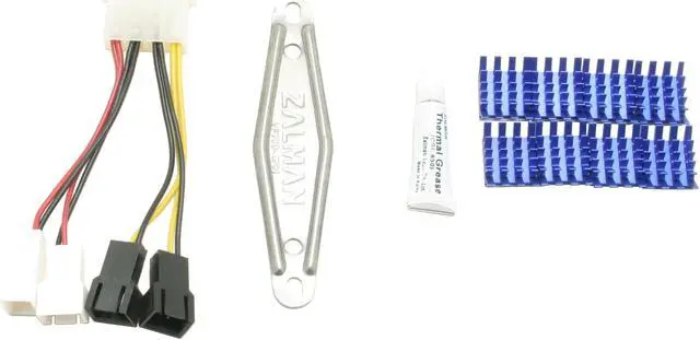 Alt view image 6 of 6 - ZALMAN VF700LED - ALCU 2 Ball Blue LED VGA Cooling Fan with Heatsink