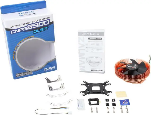 Alt view image 5 of 4 - ZALMAN CNPS8900 Quiet 110mm PWM Fan Long Life Bearing Ultra Quiet Slim CPU Cooler
