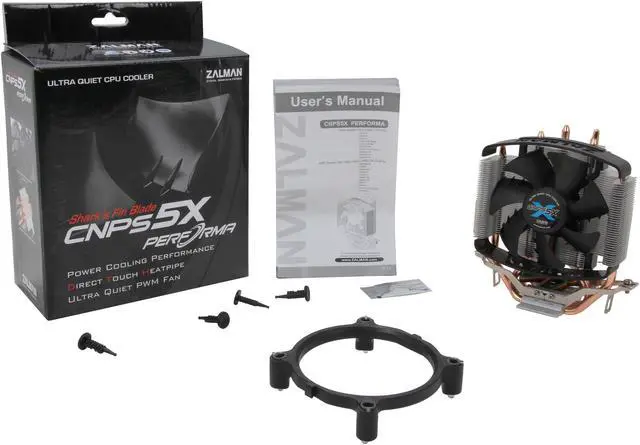Alt view image 7 of 7 - ZALMAN CNPS5X Performa 92mm FSB (Fluid Shield Bearing) Powerful Cooling Performance CPU Cooler