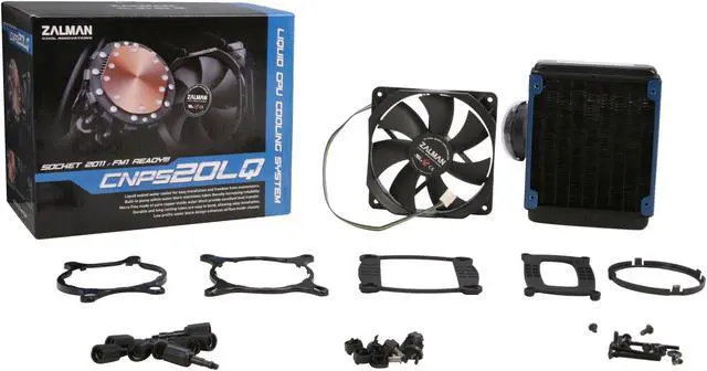 Alt view image 8 of 8 - Zalman CNPS20LQ Liquid CPU Cooler