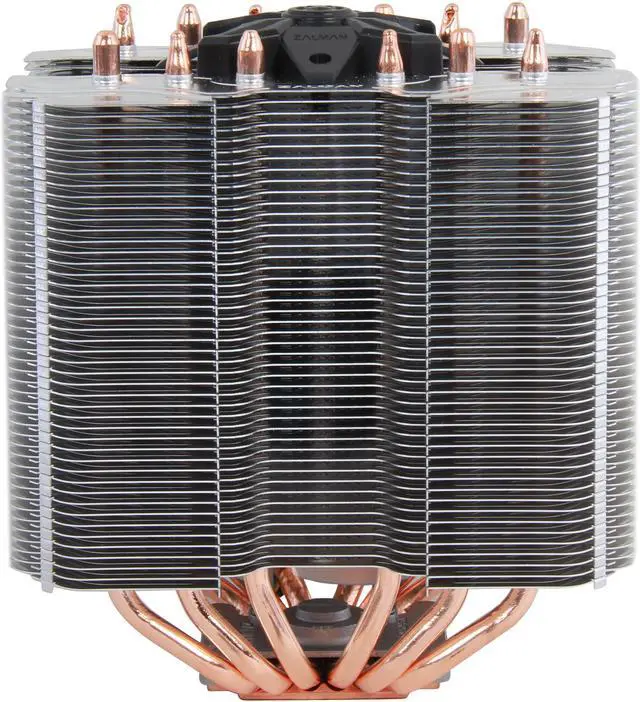 Alt view image 3 of 6 - Zalman CNPS14X Pure Aluminum High Performance 140mm Fan Ultra Quiet Interactive Heatpipe Transfer Design CPU Cooler