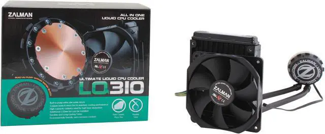 Alt view image 6 of 7 - ZALMAN LQ-310 Water/Liquid CPU Cooler 120MM