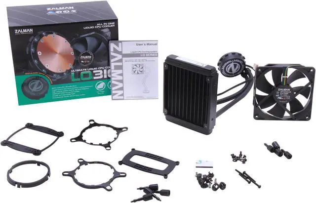 Alt view image 7 of 7 - ZALMAN LQ-310 Water/Liquid CPU Cooler 120MM