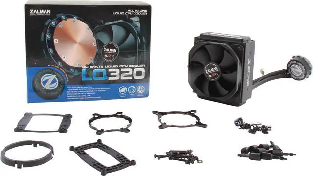Alt view image 5 of 5 - ZALMAN LQ-320 Water/Liquid CPU Cooler 120MM