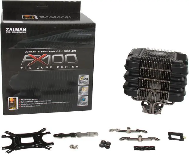 Alt view image 5 of 5 - ZALMAN FX100 Ultimate Fanless CPU Cooler