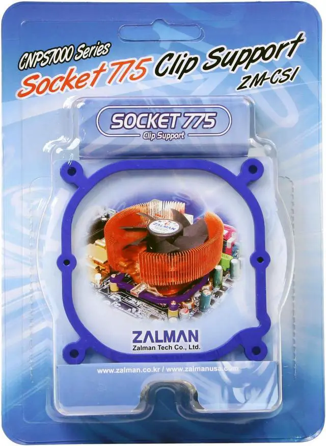 Alt view image 4 of 4 - ZALMAN ZM-CS1 Clip Support for installation of CNPS7000 series onto Socket 775