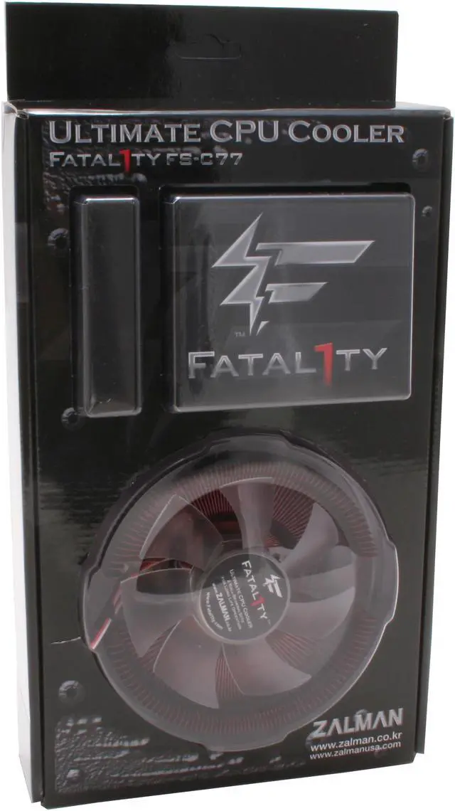 Main image of ZALMAN FS-C77 120mm 2 Ball CPU Cooling Fan/Heatsink