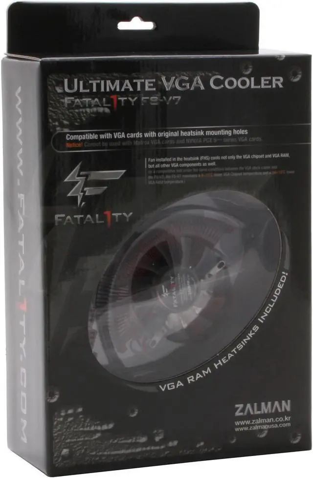 Alt view image 6 of 6 - ZALMAN FS-V7 2 Ball VGA Cooler
