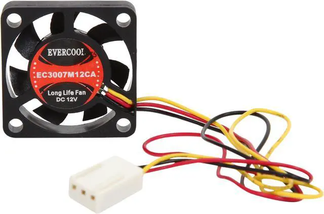 Alt view image 4 of 5 - EVERCOOL FAN-EC3007M12CA 30mm Case Cooling Fan