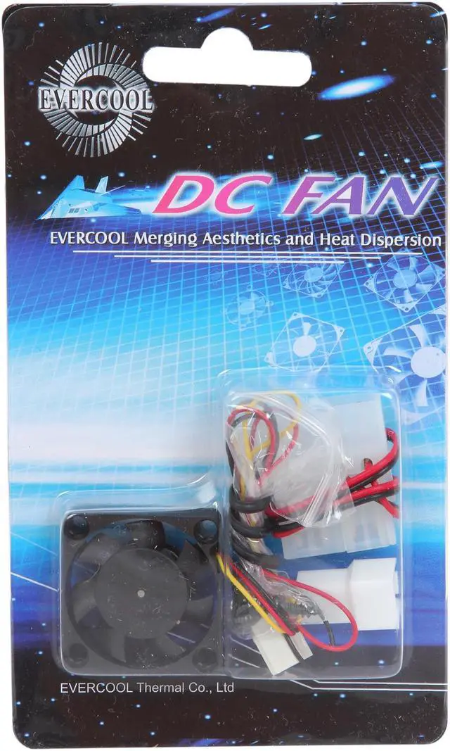 Alt view image 5 of 5 - EVERCOOL FAN-EC3007M12CA 30mm Case Cooling Fan
