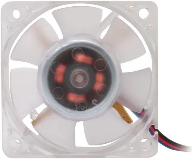 Alt view image 2 of 6 - EVERCOOL FAN-LD6025B-EC2 60mm Blue LED Case Cooling Fan