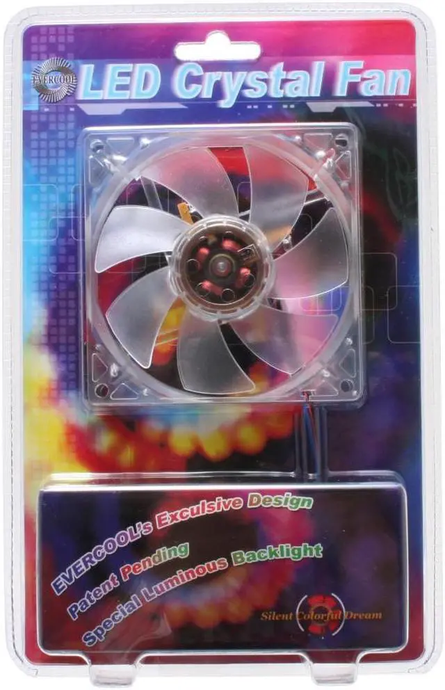 Main image of EVERCOOL FAN-LD9225B-EC2 90mm Blue LED Case Cooling Fan