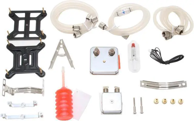 Alt view image 5 of 6 - EVERCOOL EC-WC-202 CPU & GPU Water Cooler Kit