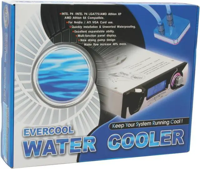 Alt view image 6 of 6 - EVERCOOL EC-WC-202 CPU & GPU Water Cooler Kit