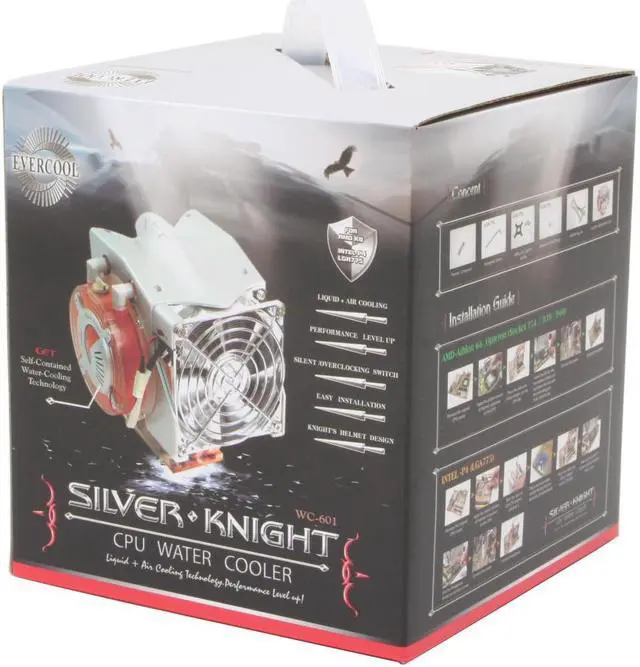 Alt view image 6 of 6 - EVERCOOL EC-WC-601 92mm Ever Lubricate CPU Cooler