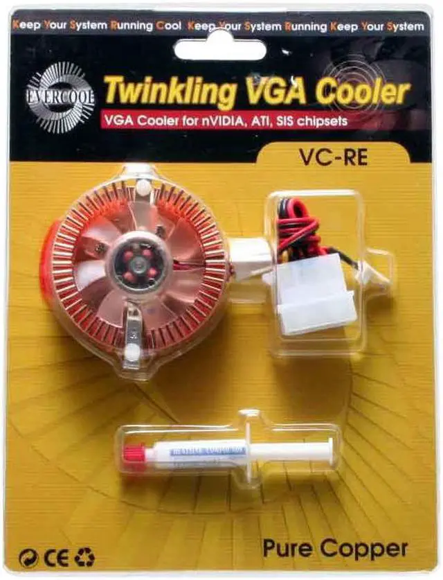 Alt view image 4 of 4 - EVERCOOL VC-RE Ball All In One Vga Cooler Kit