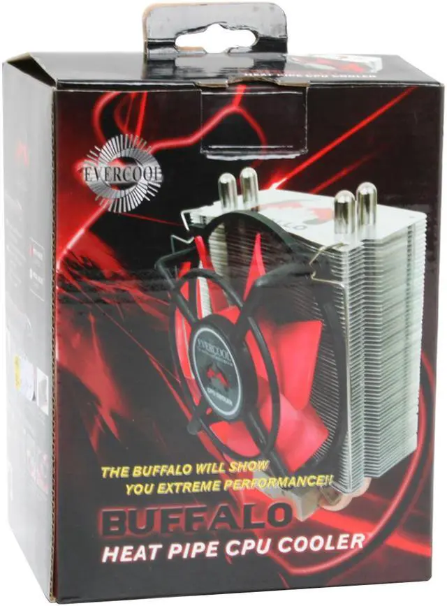 Alt view image 6 of 6 - EVERCOOL HPFI-10025 100mm Ever Lubricate CPU Cooler