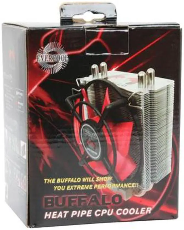 Alt view image 6 of 6 - EVERCOOL HPFA-10025 100mm Ever Lubricate CPU Cooler (Buffalo for AMD)