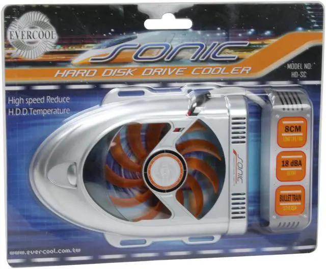 Alt view image 7 of 7 - EVERCOOL EC-HD-SC Plastic HDD Cooler