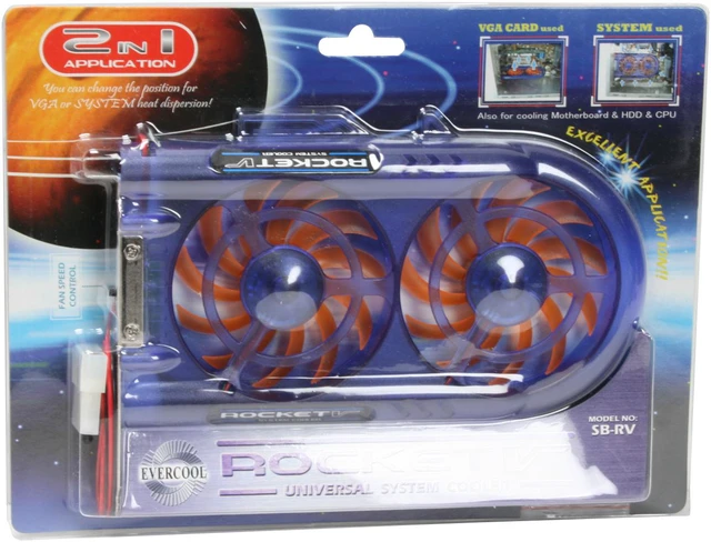 Alt view image 7 of 7 - EVERCOOL SB-RV Ever Lubricate Rocket V system cooler