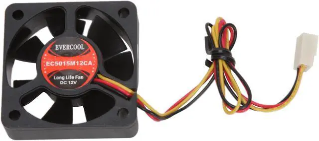 Alt view image 4 of 7 - EVERCOOL FAN-EC5015M12CA 50mm Case cooler