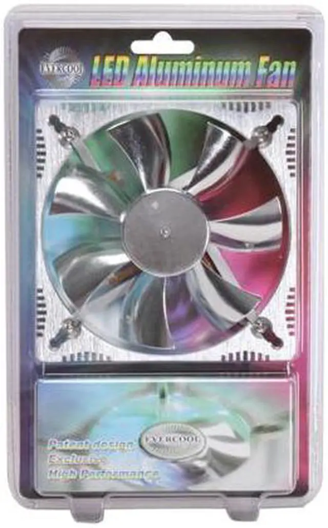 Main image of EVERCOOL FAN-ALED12025B2 Blue LED Case cooler