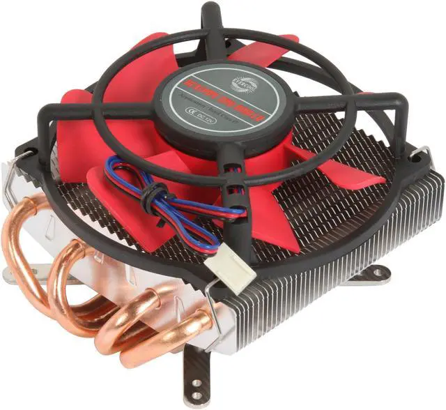 Main image of EVERCOOL HPK-10025EA 100mm EL long life bearing
(Life Expectancy at 25°C 50000HR) Intel Core i7 Heat Pipe CPU Cooler