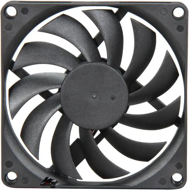 Alt view image 2 of 5 - EVERCOOL FAN-EC8010LL05E 80x80x10mm Low Speed Fan