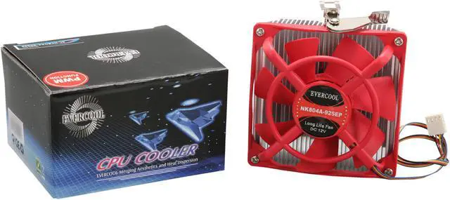 Alt view image 5 of 5 - EVERCOOL EC-NK804A-925EP 92mm Ever Lubricate CPU Cooler for AM2 and AM3 Series