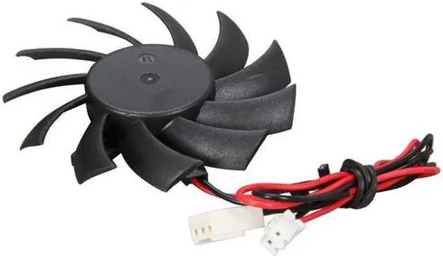 Alt view image 4 of 5 - Evercool VC-EC7010M12C-B 70x70x10mm Video Card Cooling Fan