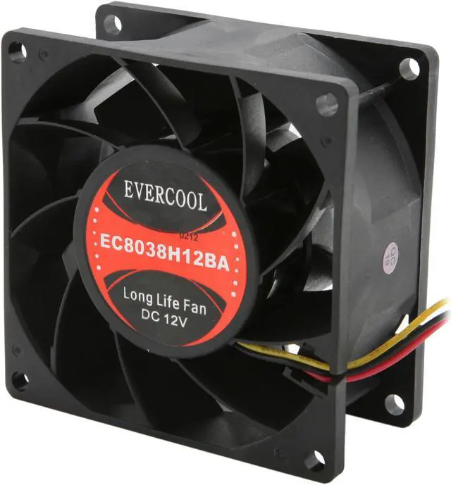 Main image of EVERCOOL EC-8038 Series FAN-EC8038H12BA 80mm Case Cooling Fan