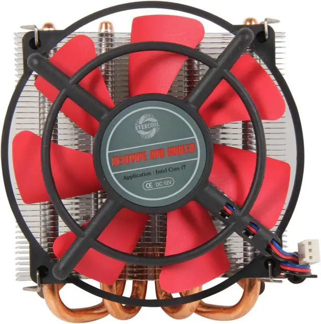 Alt view image 5 of 7 - EVERCOOL HPKC-10025EA 100mm Ever Lubricate AMD/ Intel i5 CPU Cooler