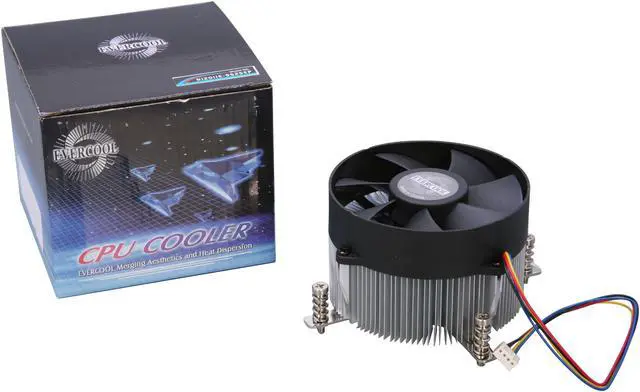 Alt view image 5 of 5 - EVERCOOL NI2011E-9525EP 95mm Sleeve CPU Cooler